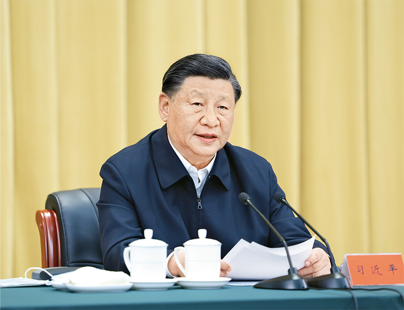 2023年6月2日，，，，，，，中共中央总书记、国度主席、中央军委主席习近平在北京出席文化传承发展座谈会并颁发沉要讲话。。。。。。。。 新华社记者 鞠鹏/摄